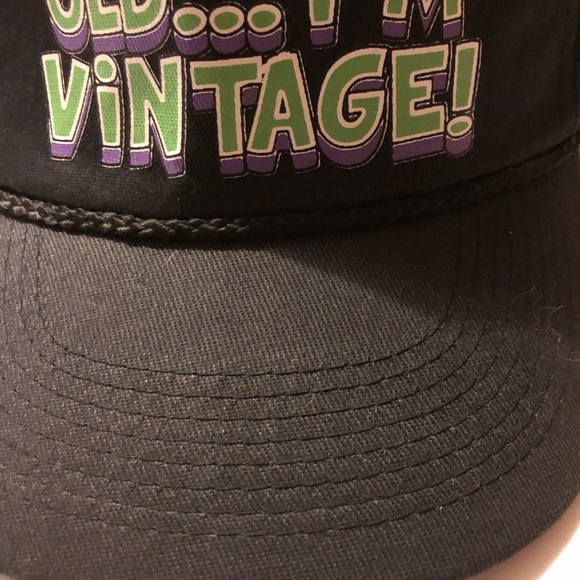 Vintage Snap Back hat I’m not old..I’m vintage - Picture 8 of 9